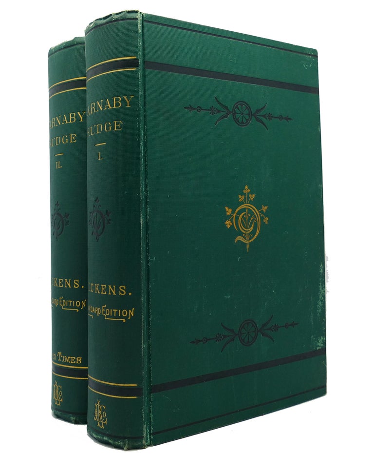 Item #151019 BARNABY RUDGE IN 2 VOLUMES. Charles Dickens.