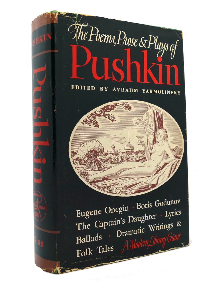 Item #151027 THE POEMS, PROSE & PLAYS OF PUSHKIN Modern Library G62. Avrahm Yarmolinsky - Alexander Pushkin.
