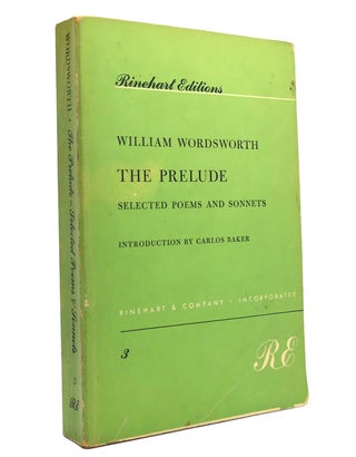 Item #151067 THE PRELUDE. William Wordsworth