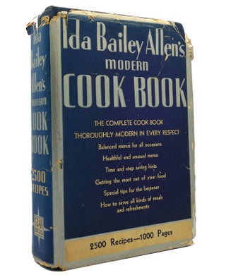 Item #151127 MODERN COOK BOOK. Ida Bailey Allen