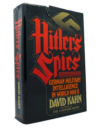 Item #151158 HITLER'S SPIES German Military Intelligence in World War II. David Kahn