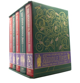 Item #151209 THE STORY OF THE MIDDLE AGES IN 5 VOLUMES Folio Society. Geoffrey Barraclough Moss,...
