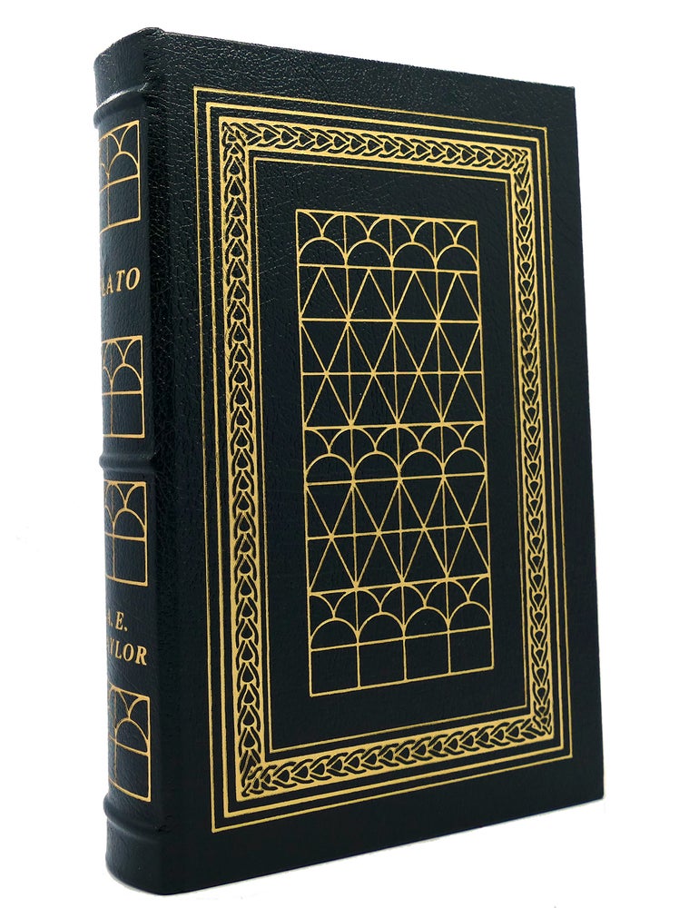 Item #151437 PLATO: THE MAN AND HIS WORK Easton Press. A. E. Taylor.