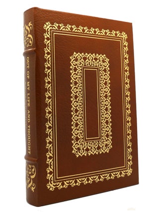 Item #151492 OUT OF MY LIFE AND THOUGHT Easton Press. Albert Schweitzer