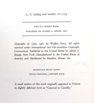THE MOVIEGOER; Signed