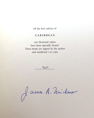 CARIBBEAN Signed Ltd Ed.