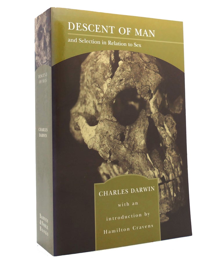 Item #152133 DESCENT OF MAN AND SELECTION IN RELATION TO SEX. Charles-Darwin.