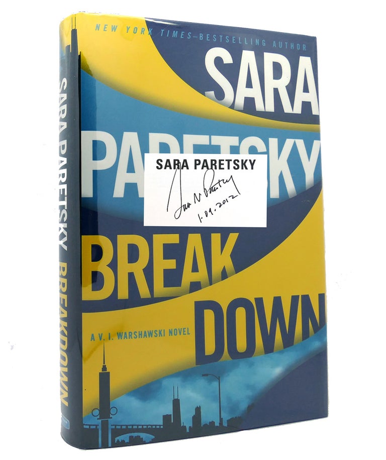 Item #152156 BREAKDOWN Signed. Sara Paretsky.