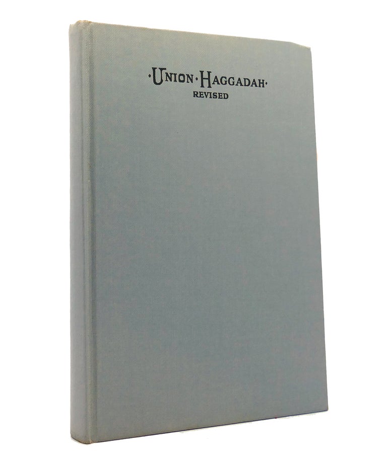 Item #152292 UNION HAGGADAH. Central Conference Of American Rabbis.