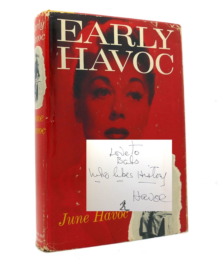 Item #152340 EARLY HAVOC Signed. June Havoc.