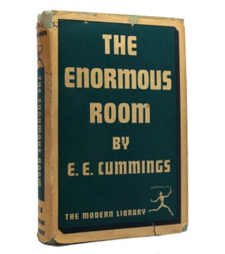 Item #152591 THE ENORMOUS ROOM Modern Library. E. E. Cummings