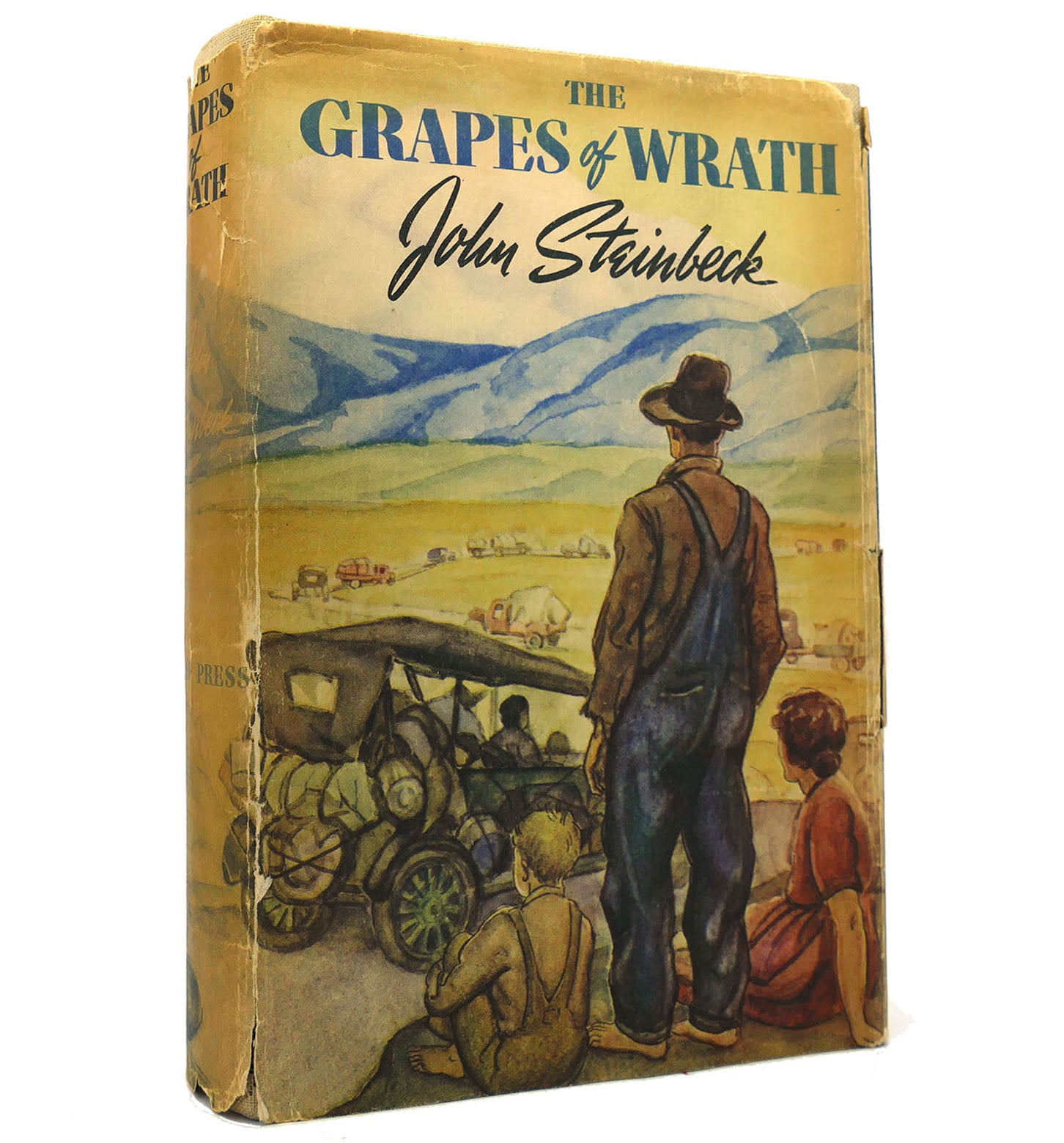 THE GRAPES OF WRATH Stated First Edition. John Steinbeck.