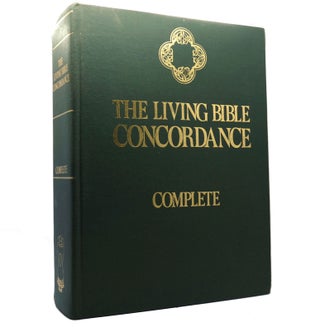 Item #152987 THE LIVING BIBLE CONCORDANCE Complete. Jack Atkeson Speer