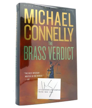 Item #153032 THE BRASS VERDICT Signed. Michael Connelly