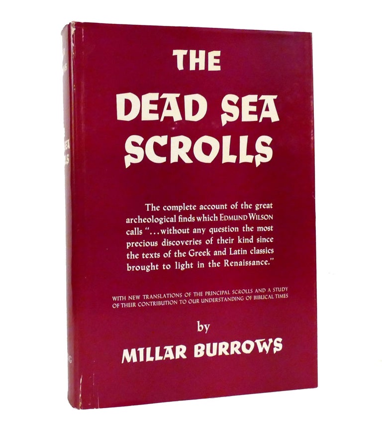 Item #153710 THE DEAD SEA SCROLLS. Millar Burrows.