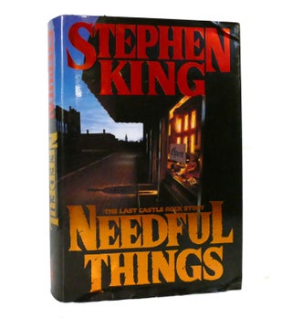 Item #153716 NEEDFUL THINGS The Last Castle Rock Story. Stephen King