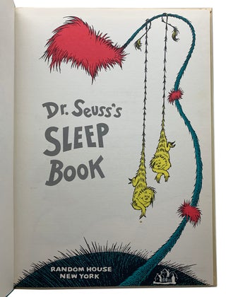 DR. SEUSS'S SLEEP BOOK