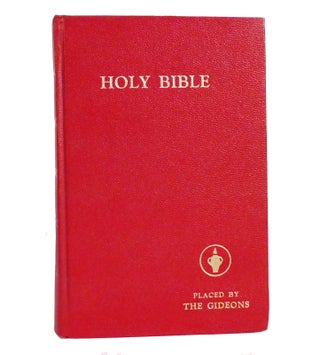 Item #154195 THE HOLY BIBLE CONTAINING THE OLD AND NEW TESTAMENTS. King James Holy Bible