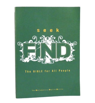 Item #154278 SEEK FIND The Bible for all People. American Bible Society