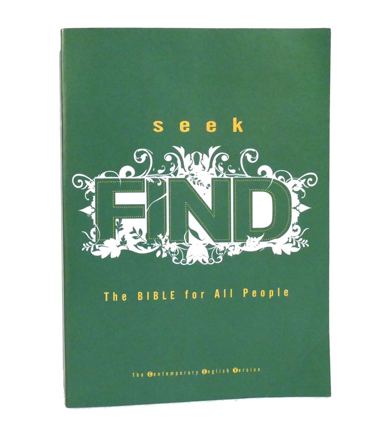Item #154278 SEEK FIND The Bible for all People. American Bible Society.