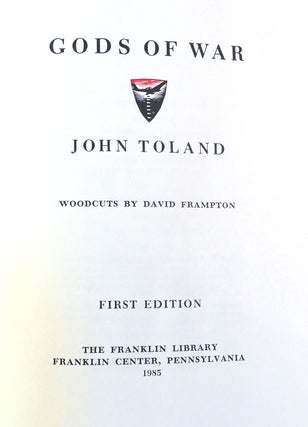 GODS OF WAR Signed Franklin Library