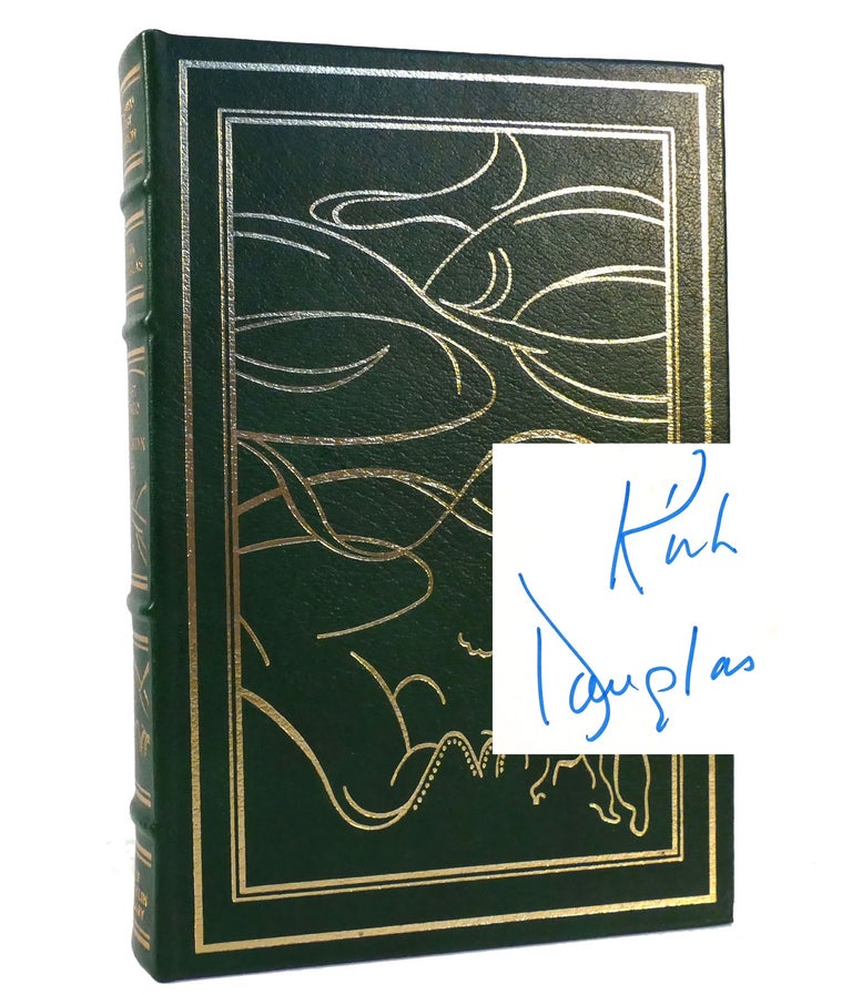 Item #154560 LAST TANGO IN BROOKLYN Signed Franklin Library. Kirk Douglas.