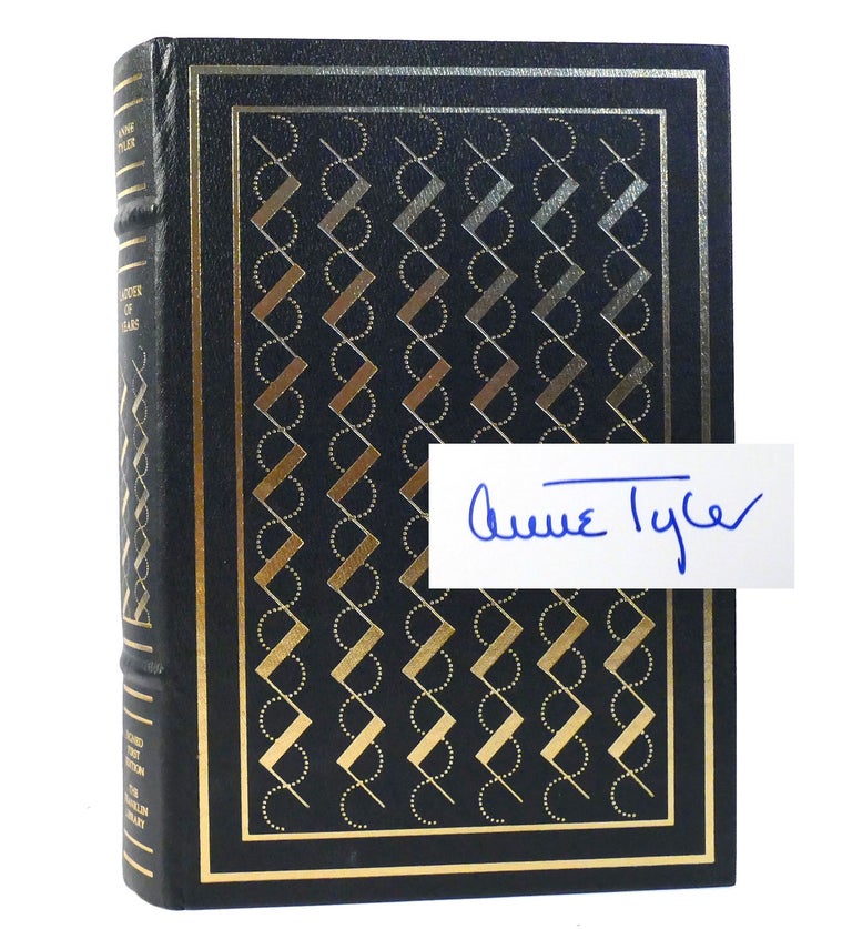 Item #154692 LADDER OF YEARS Signed Franklin Library. Anne Tyler.