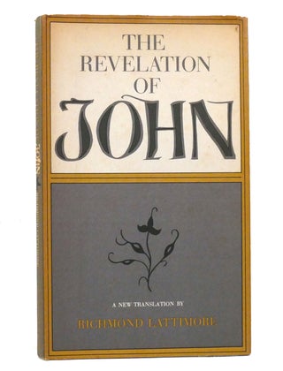 Item #155357 THE REVELATION OF JOHN. Richmond Lattimore