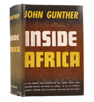Item #155466 INSIDE AFRICA. John Gunther