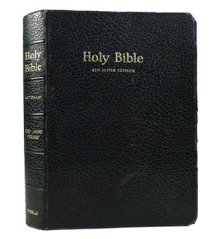 Item #155496 HOLY BIBLE. King James Holy Bible