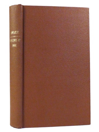Item #155594 AWAKE! VOLUME 47. Watchtower Bible, Tract Society Of New York