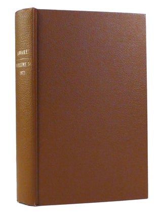 Item #155601 AWAKE! VOLUME 54. Watchtower Bible, Tract Society Of New York