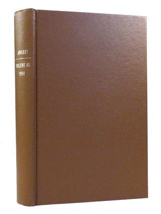Item #155610 AWAKE! VOLUME 65. Watchtower Bible, Tract Society Of New York