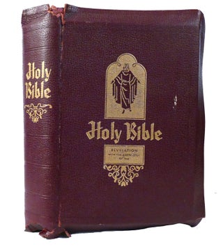 Item #155751 THE HOLY BIBLE COMPRISING THE OLD AND NEW TESTAMENT. Bible