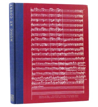 Item #155832 MUSIC AT COURT Folio Society. Christopher Hogwood