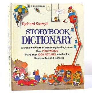 Item #155892 RICHARD SCARRY'S BEST PICTURE DICTIONARY EVER. Richard Scarry