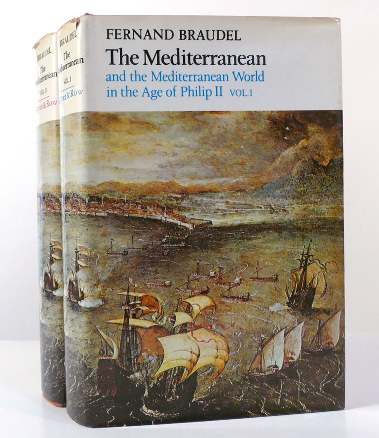 Item #156112 MEDITERRANEAN AND THE MEDITERRANEAN WORLD IN THE AGE OF PHILIP SECOND 2 Volume Set. Fernand Braudel.