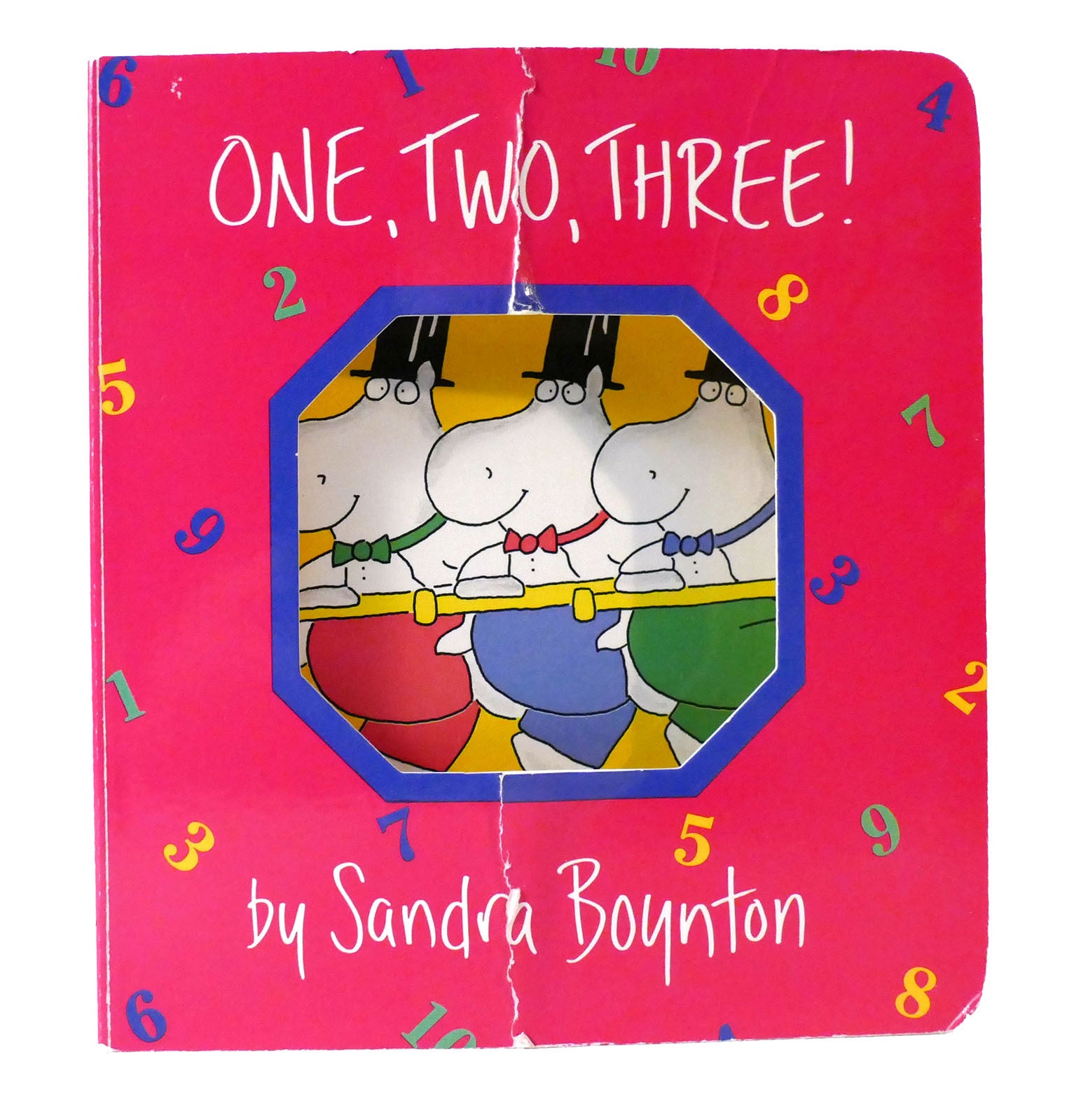 ONE, TWO, THREE! | Sandra Boynton | First Edition; Forty-Second Printing