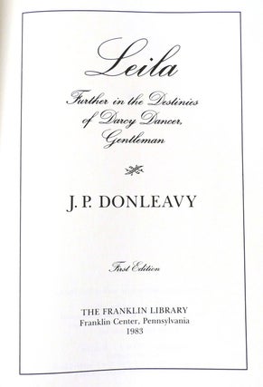 LEILA Franklin Library Signed