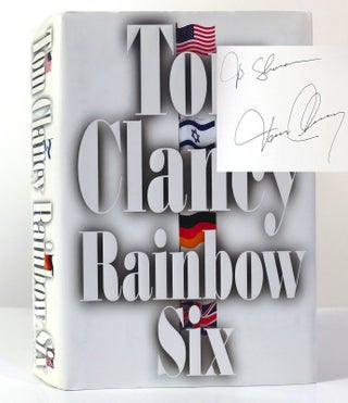 Item #156435 RAINBOW SIX Signed. Tom Clancy