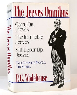 Item #156505 THE JEEVES OMNIBUS Stiff Upper Lip / the Inimitable Jeeves / Carry On, Jeeves. P G....