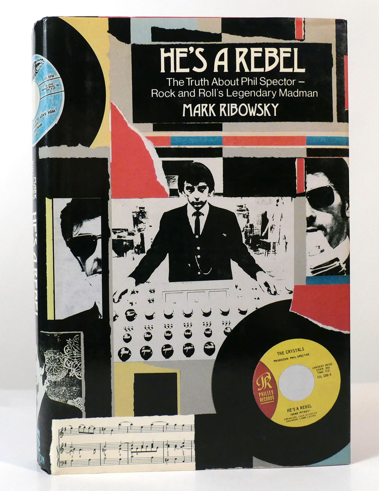 Mark Ribowsky Author HE'S A REBEL | Mark Ribowsky | First Edition; First Printing