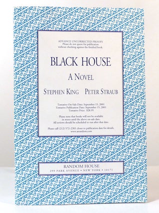 Item #156692 BLACK HOUSE. Peter Straub Stephen King