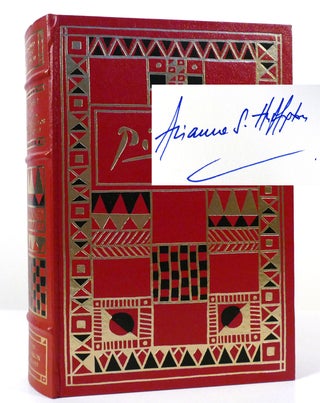 Item #156959 PICASSO: CREATOR AND DESTROYER SIGNED Franklin Library. Arianna Stassinopoulos...