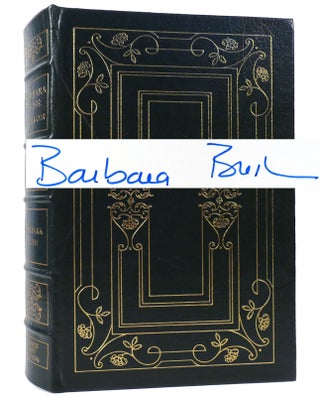 Item #156974 BARBARA BUSH A MEMOIR SIGNED Easton Press. Barbara Bush