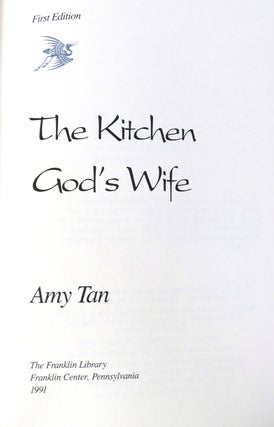 THE KITCHEN GOD'S WIFE SIGNED Franklin Library