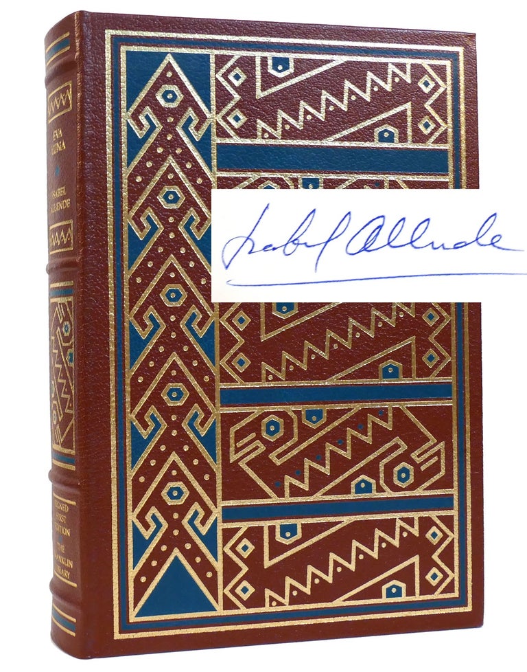 Item #156996 EVA LUNA SIGNED Franklin Library. Isabel Allende.