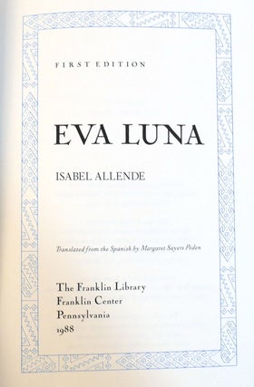 EVA LUNA SIGNED Franklin Library