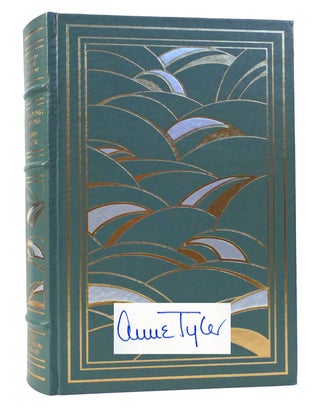 Item #157013 BREATHING LESSONS SIGNED Franklin Library. Anne Tyler
