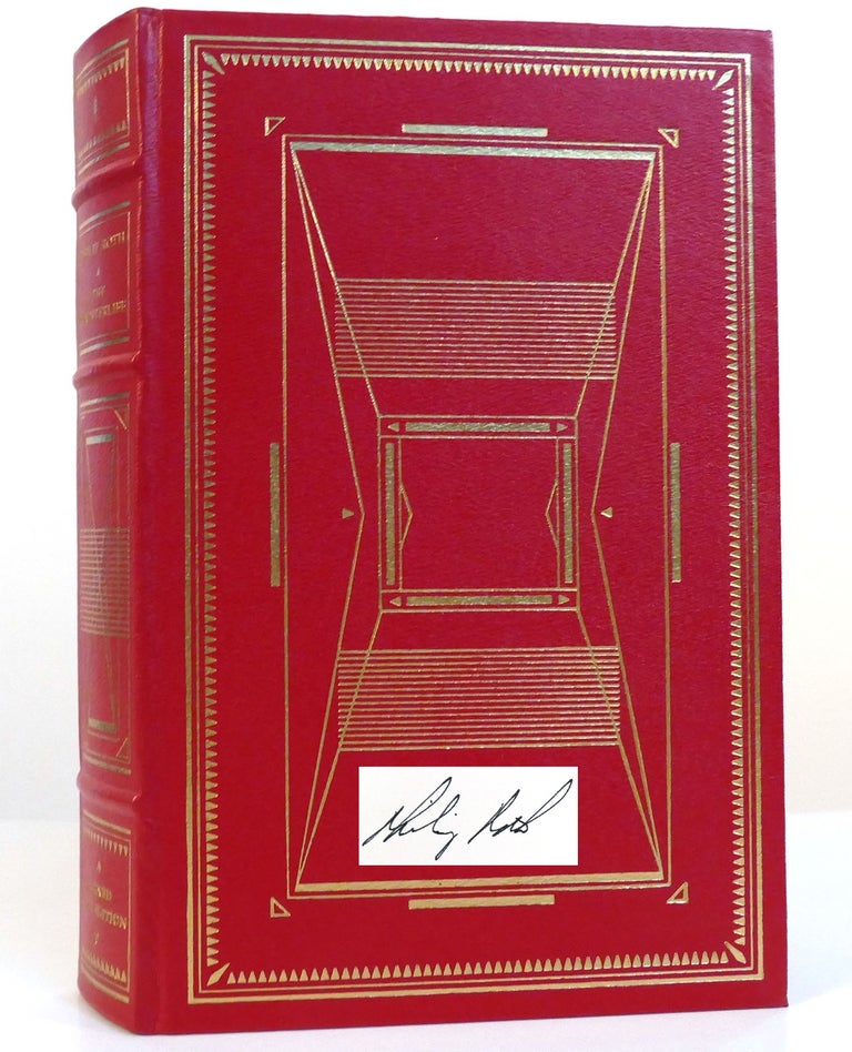 Item #157025 THE COUNTERLIFE SIGNED Franklin Library. Philip Roth.